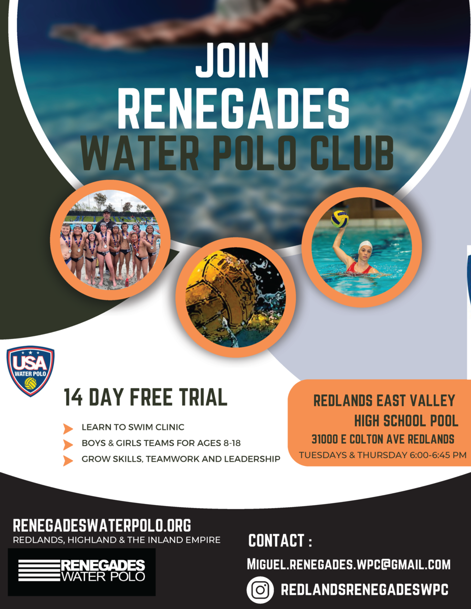 Renegades Water Polo Club Home